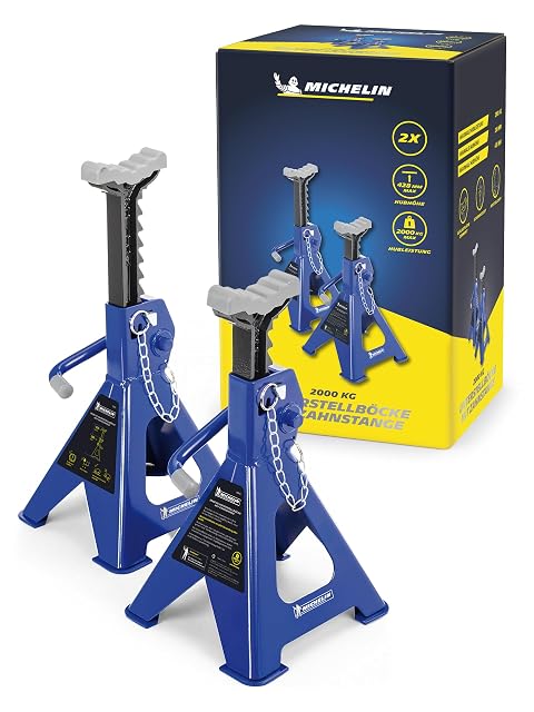 Coppia di cavalletti MICHELIN da 2 t a nottolino