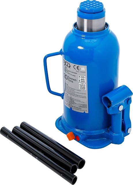Cric a bottiglia idraulico BGS 9888 da 20 t