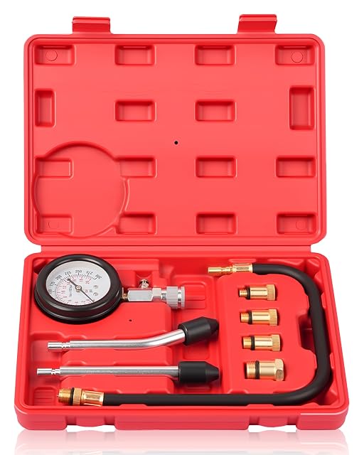 Set compressiometro per motore a benzina DAYUAN con adattatori