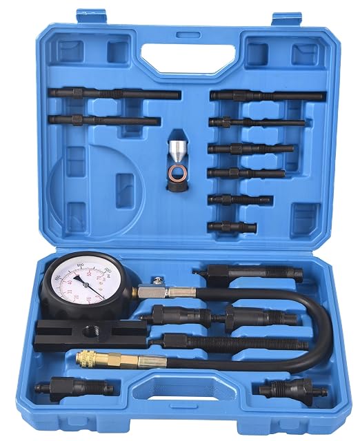 Set compressiometro per motori diesel DHA in valigetta