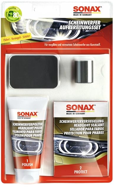Set SONAX per il recupero dei fari