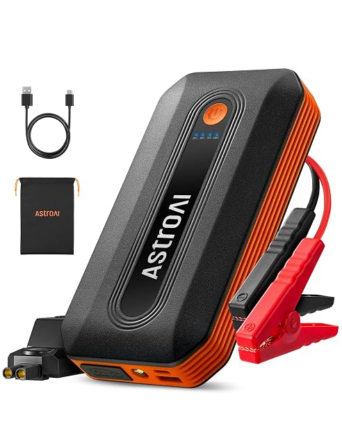 Avviatore d'emergenza al litio compatto AstroAI B8