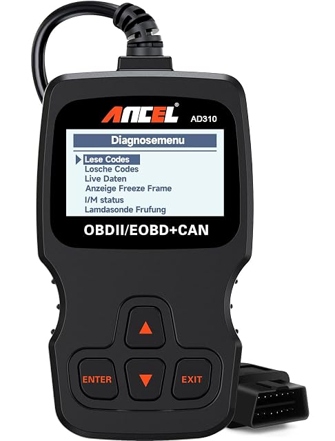 Lettore di codici OBD2 ANCEL AD310 con cavo