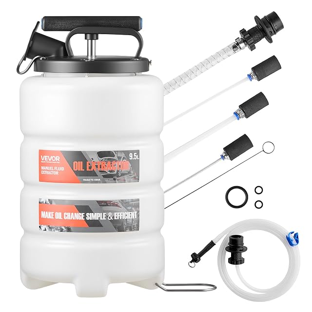 Estrattore d'olio manuale VEVOR da 9,5 l con tubi