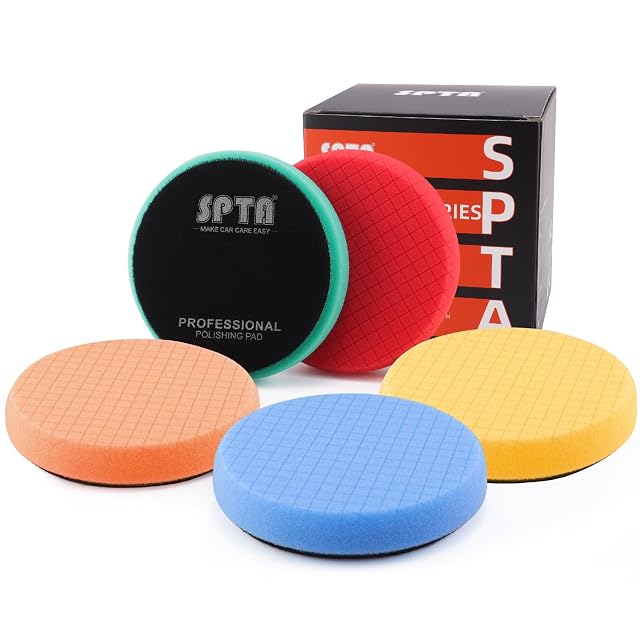 Set graduato di tamponi da lucidatura SPTA da 125 mm