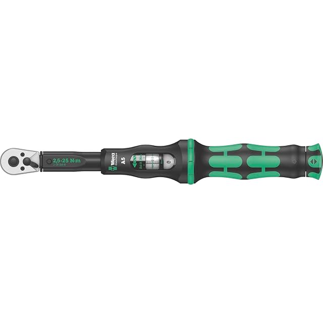 Chiave dinamometrica Wera Click-Torque A 5 da 1/4 di pollice