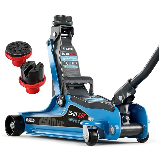 Cric a carrello idraulico ribassato STIX LS-01